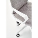 Кресло компьютерное HALMAR SPIN 2 белый/светло-серый